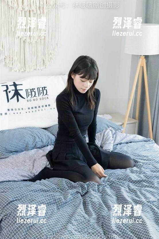 BoBoSocks袜啵啵 - 淡粉色船袜与稚予的故事，写真中的温暖瞬间，套图犹如初恋的悸动！