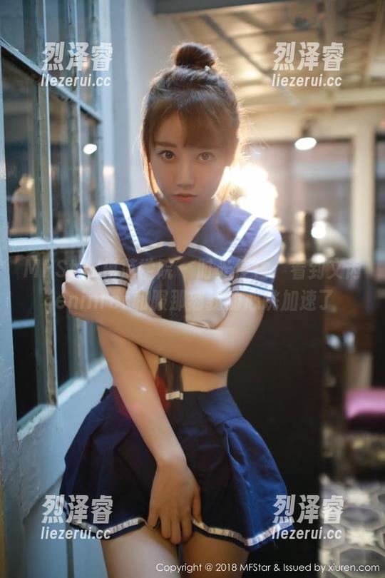 MFStar模范学院 - 时光停住，看到文芮jeninfer和服那刻我的心跳加速了