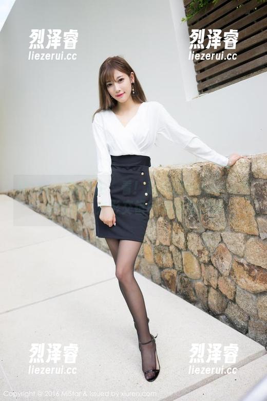 MiStar魅妍社 - 看！赵欢颜Jessica女孩图册，光影交错的无聊与美丽
