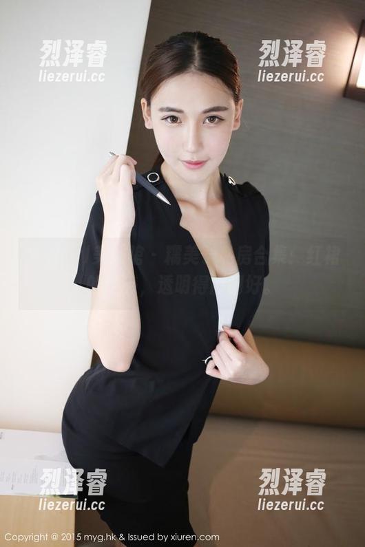 MyGirl美媛馆-糯美子 MyGirl美媛馆 - 糯美子私房合集:红裙的诱惑,透明得刚刚好。