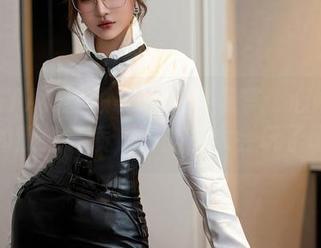 XINGYAN星颜社 – 原图观察：心妍小公主的御姐气质，真的是太会玩了吧？