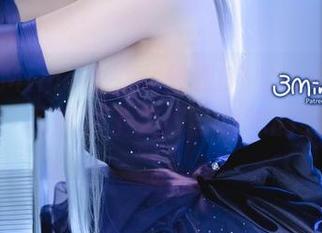 在弥美Mime的少女前线OTS-14紫雨心原图中，我找到了美好与暧昧的绝妙平衡。