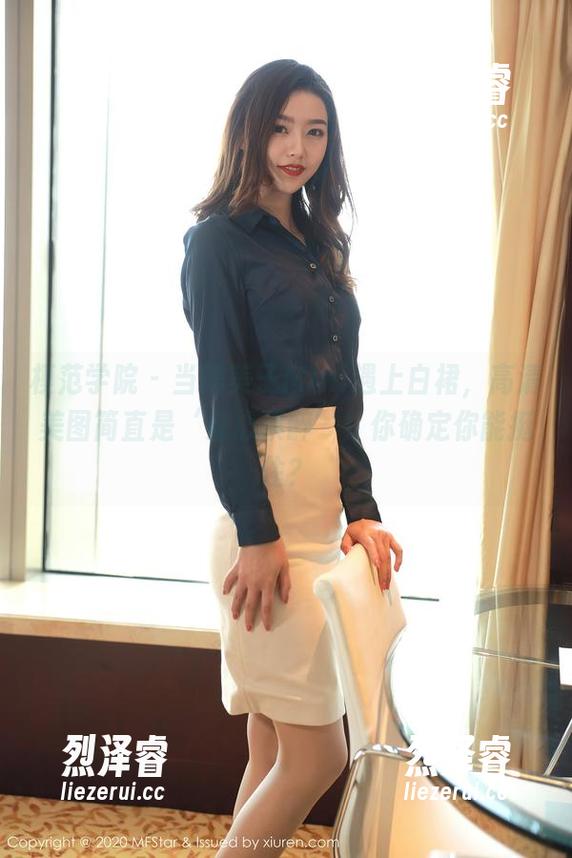 模范学院 - 当糯美子Mini遇上白裙，高清美图简直是‘身心俱醉’！你确定你能挺住？