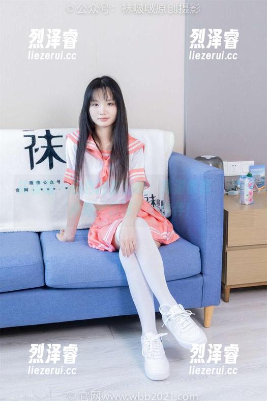 袜啵啵 - 白色的甜甜圈：高清原图，适合所有‘馋嘴’小伙伴！