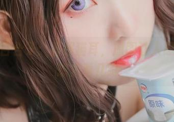青水百合子：看那猫耳，原图让人忍不住想多看几眼