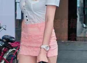 魔镜街拍 – 楼楼的白色连衣裙，原图中藏着多少小心思？全套快来品鉴！